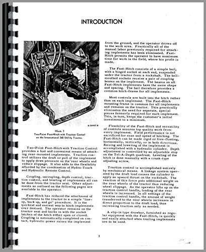 Farmall 340 Tractor 2 Point Hitch Operators Manual (Farmall)