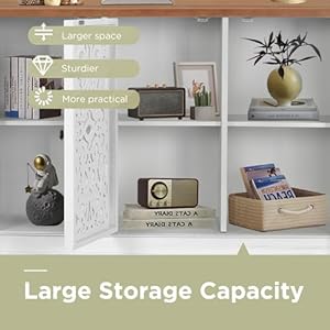 Sophiawilliamsideboardandbuffetwithstorage3doorhollowcarvedaccentcabinetdistressedwoodstoragecabinetcupboardforkitchendiningroomlivingroomentrywaywhite Urban Country Home Decor Sophia william sideboard and buffet with storage 3 door hollow carved accent cabinet distressed wood storage cabinet cupboard for kitchen dining room living room entryway white urban country home decor