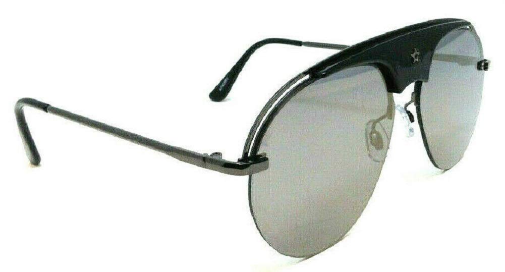 Dweebzilla Star Brow Bar Semi Rimless Luxury Pilot Aviator Sunglasses