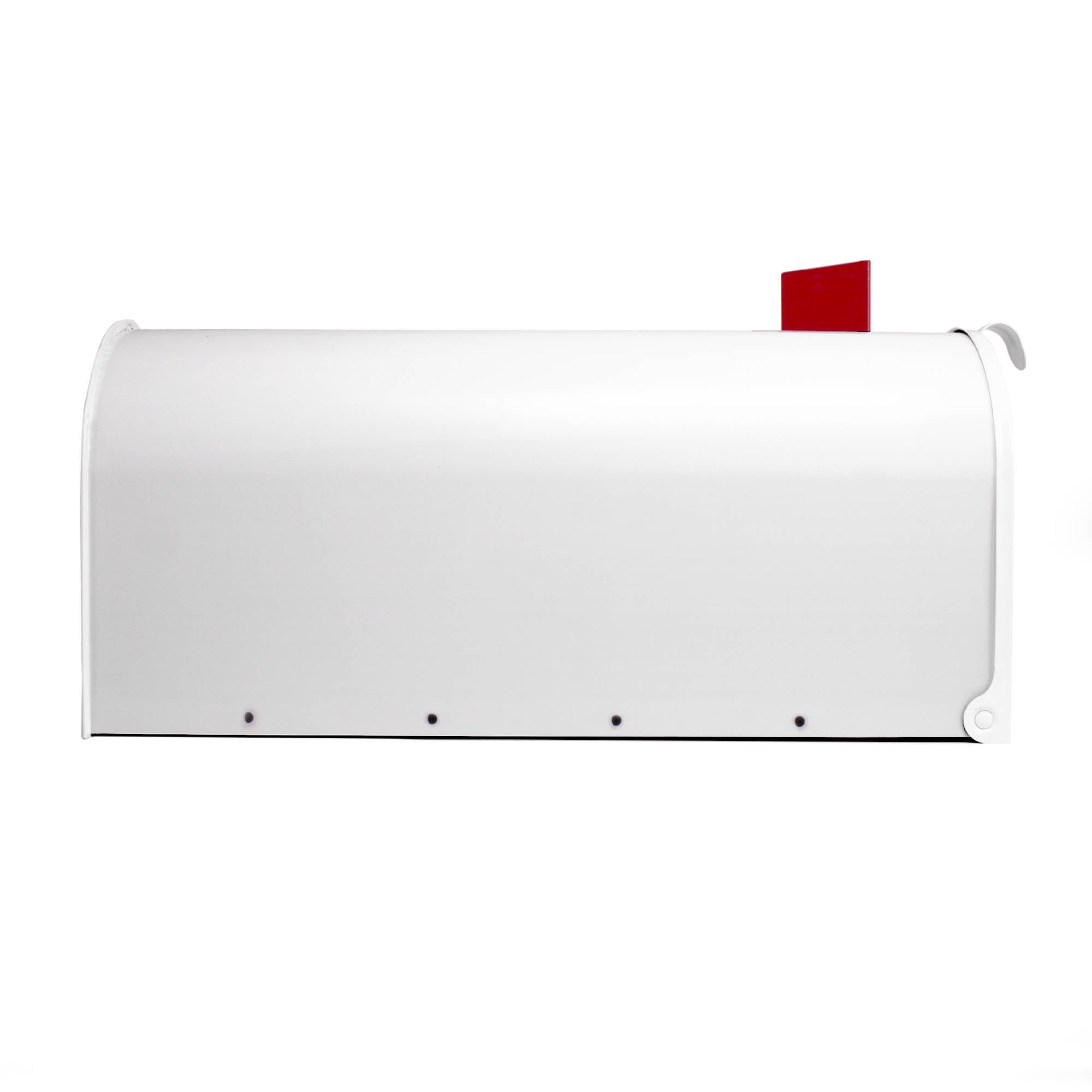 banjado® Amerikanischer Briefkasten weiß - US Mailbox/Letterbox 51x22x17cm - Postkasten Stahl - pulverbeschichtet