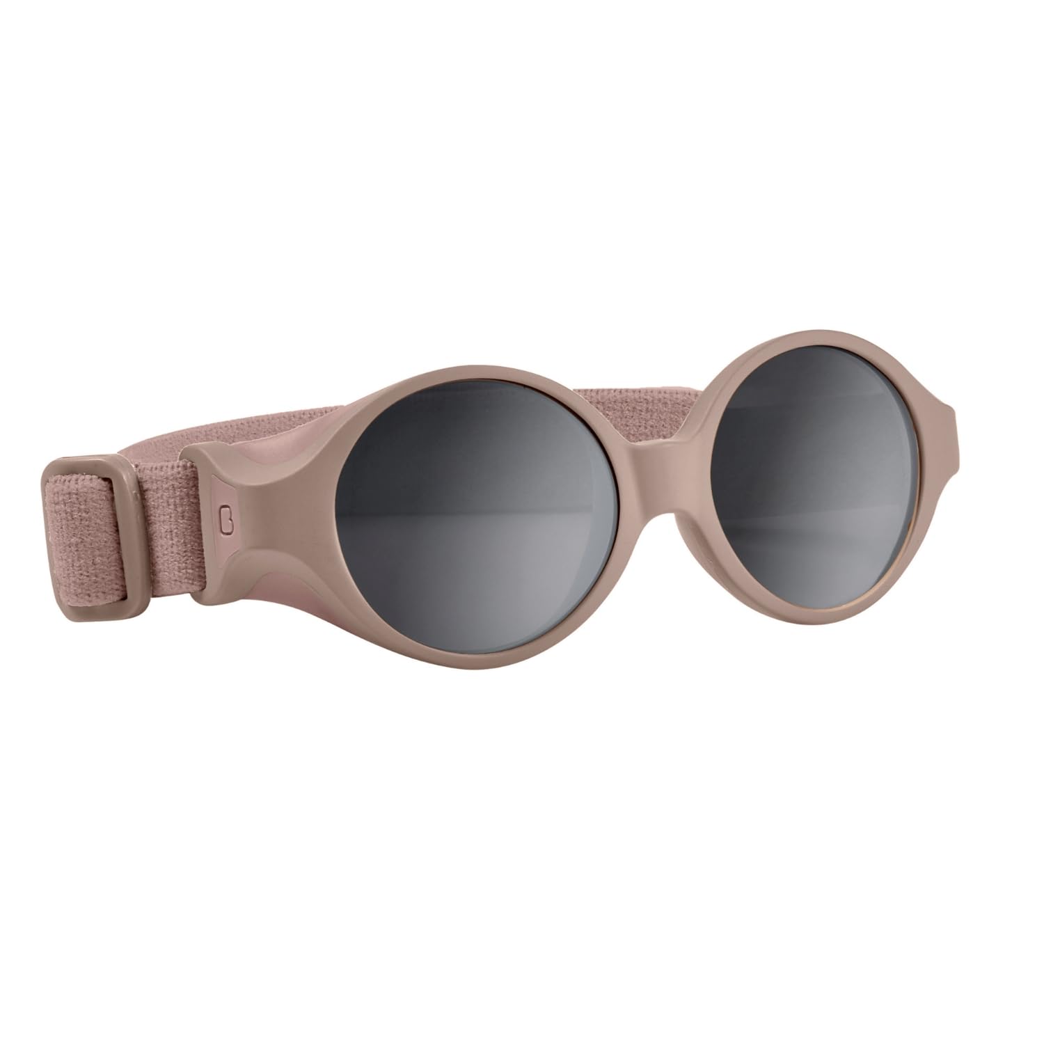 BÉABA, Baby Headband Sunglasses 0-9 Months, 100% UV Protection - CAT 4, Side Protection, Optimal Comfort, Adjustable Elastic Headband, Cocoa