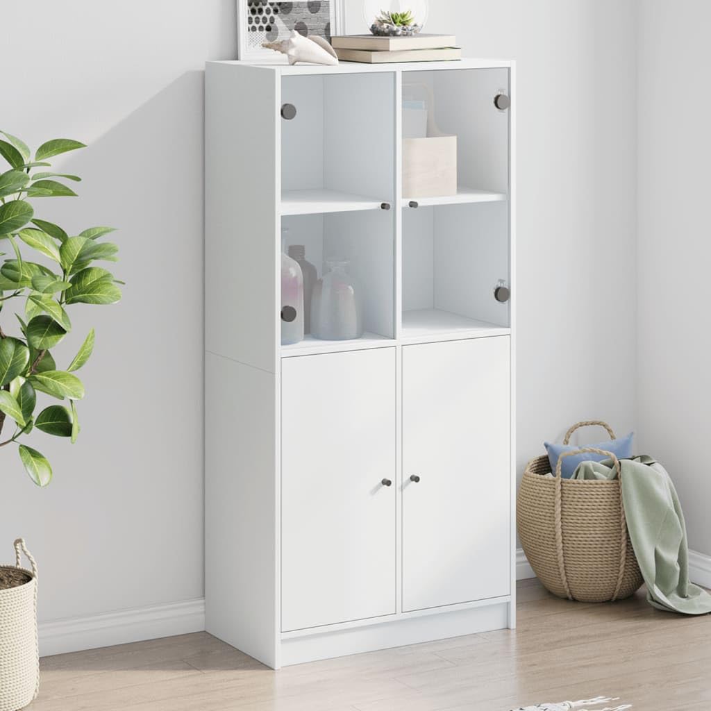 vidaXL - Wastafelonderkast met 1 deur 2 lades - Zwart eiken - Hout - 65x33x60 cm | Leen Bakker