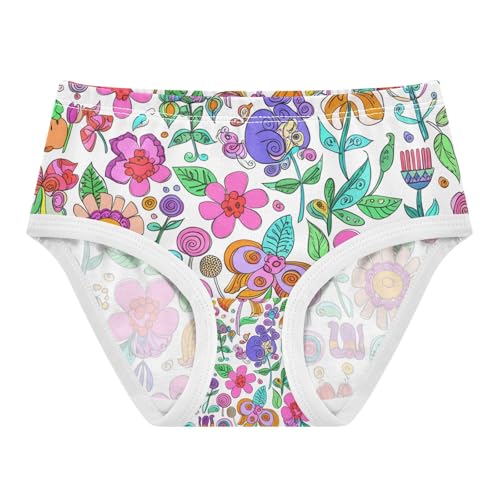 Flowers Toddler Girls's Underwear 2T 202c1399