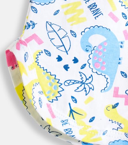 Image of YUV Baby Girls Regular Fit Multicolor Cotton Shorts (Pack of 5) - 0 to 24 Months