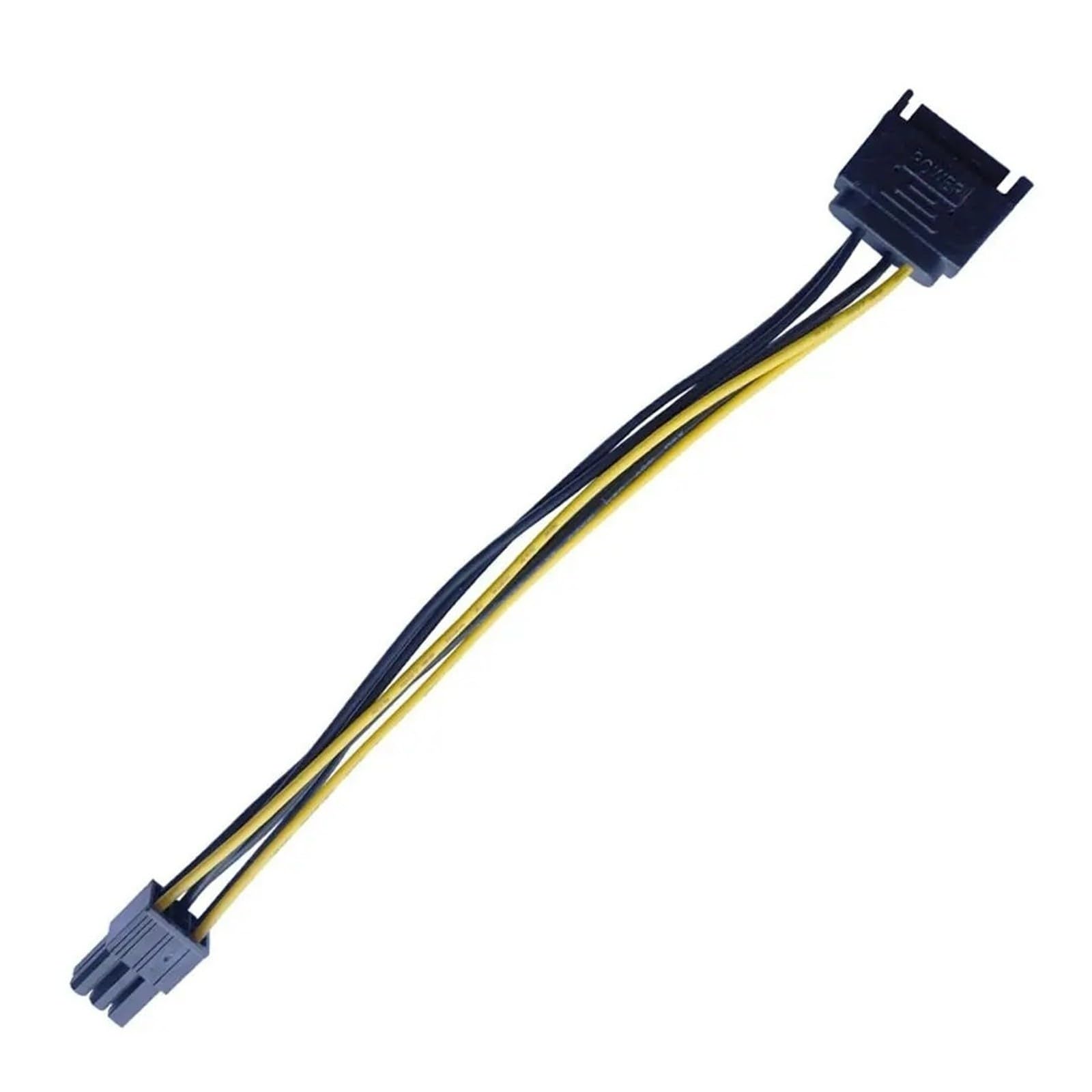 Generico Cavo di alimentazione misto SATA 15 pin‑6 pin