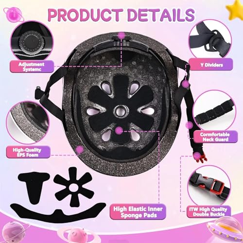 BiutiMama Kids Helmet & Pads Set
