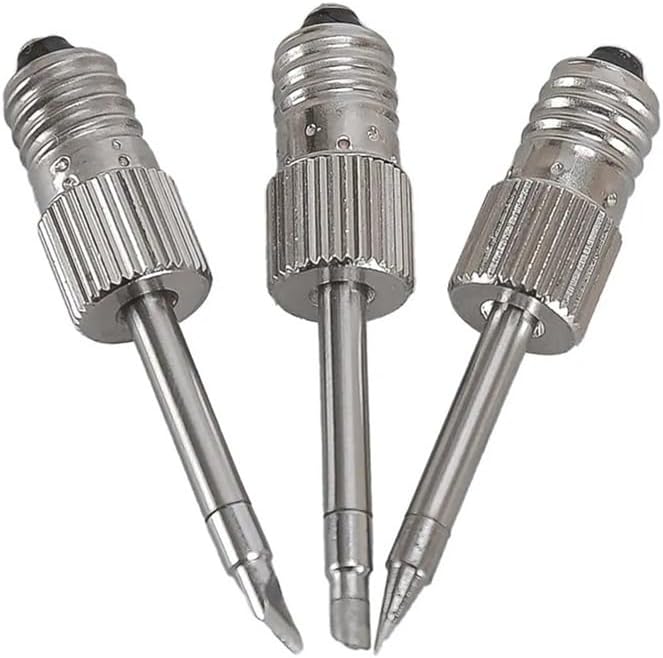 Fit for 3Pcs Silver Portable E10 Interface Soldering Iron USB Welding Tips Set