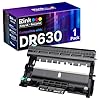 E-Z Ink Unidad de tambor compatible (no tóner) de repuesto para Brother DR630 DR 630 compatible con HL-L2300D HL-L2320D HL-L2340DW HL-L2360DW HL-L2380DW MFC-L2740DW MFC-L2700DW DCP-L2540DW (1) Paquete
