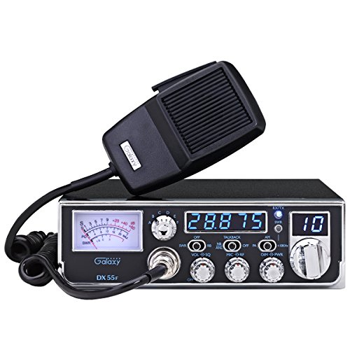 Galaxy Audio DX55F Full Channel AM/PA 10 Meter Mobile Transceiver, 1 Pack