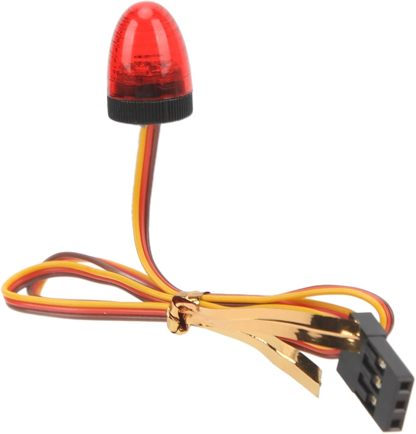 Solar LED Warnleuchte Rot - Automatische Blinkleuchte Für Boote Und Straßen Mit Tag/Nacht Funktion