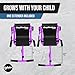 EzyRoller Mini Ride On Toy for Kids Age 2-5 Years, Up to 45 lbs - Purple