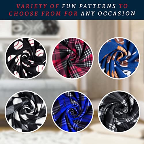 Premium Wear Men's Lounge Pants Fleece Pajamas with Pockets3