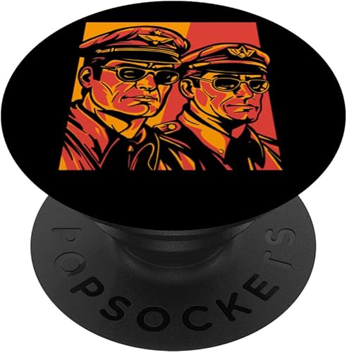 Airplane Pilot Poster Aircraft Fly Aviation - Flying Aviator PopSockets Swappable PopGrip