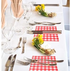 SietDESEO 50 Pieces 3-ply Red Gingham Napkins Guest Hand Towels Cocktail Napkins Paper Napkins for Dinner Wedding Birthday Party Beverage Napkins Disposable SietDESEO 50 Pieces 3 ply Red Gingham Napkins Guest Hand Towels Cocktail Napkins Paper Napkins for Dinner Wedding Birthday Party Beverage Napkins Disposable