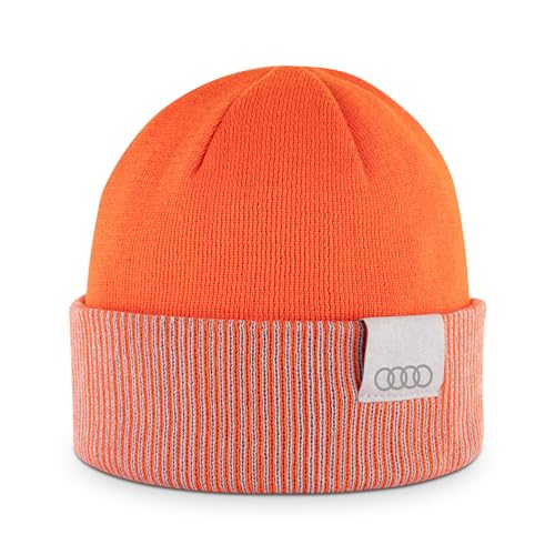 Bonnet de protection mixte Audi collection 3132402110 orange taille 55-59
