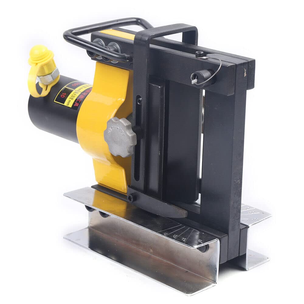 Máquina de doblado de tubos hidráulico de barra conductora 16T 150mm dispositivo de doblado de metal, para doblar materiales metálicos incluyendo cobre y serie de aluminio, para lectura de ángulos.