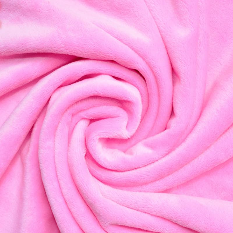 tela de terciopelo peluche 6 piezas 40 * 50 cm rosa coral polar tela metro felpa patchwork costura textiles hechos a mano para decoración del hogar