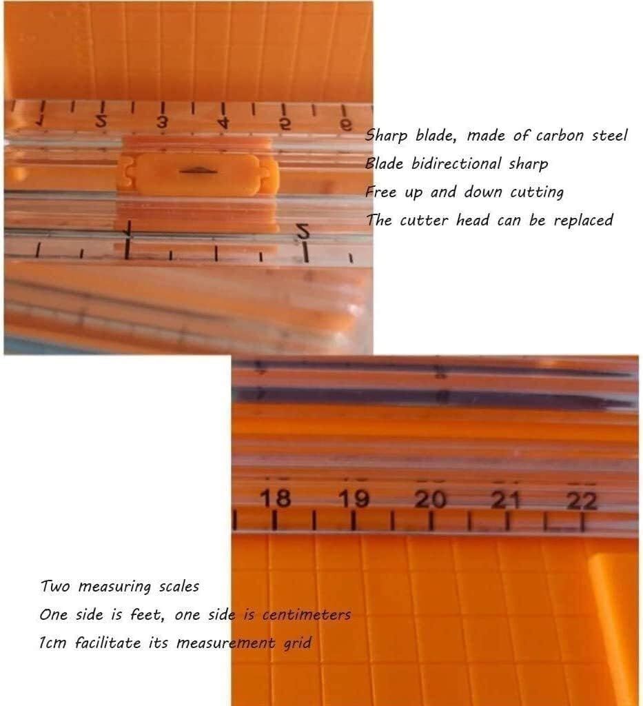 Papierschneider, klein, faltbar, Papierschneider, A3, A4, A5, für Zuhause, Büro, Klassenzimmer, Schule, Fotoschneider