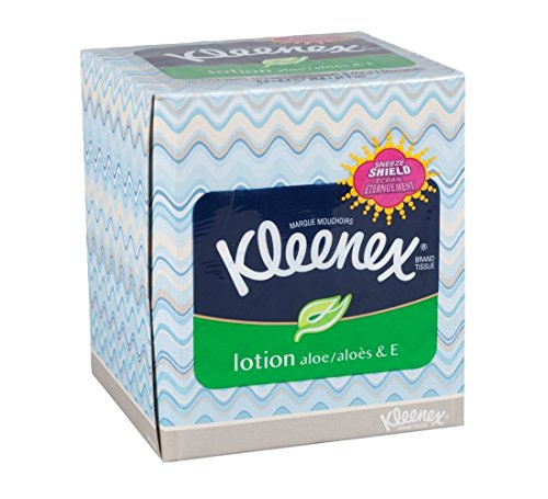 27/Pack Kimberly-Clark 25829 Kleenex Upright Facial Tissue With Lotion