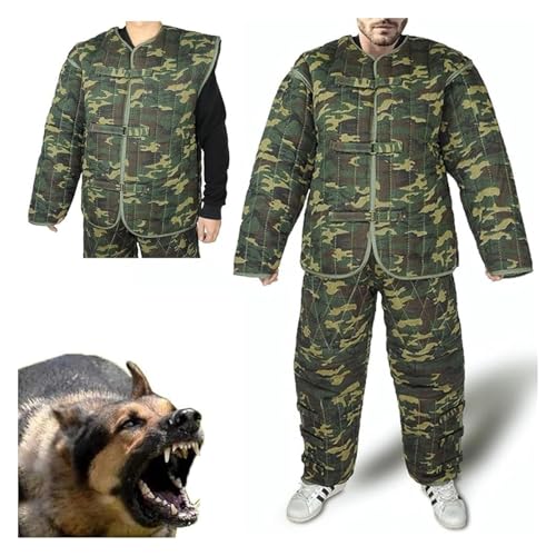 DXYOYONGMZ Dog Training Suit, Anti-Dog Bite Jumpsuit, Training Dog Protective Clothing, Professional Bite Dog Suit Large Body Protection Police Dog Training Bite Suit Jacket