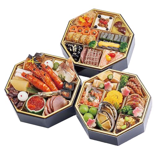 千里山荘 おせち料理 八角三段重 4人前 全40品 2025年12月30日お届け