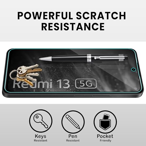Image of ArmourPro Privacy Tempered Glass Screen Protector Compatible for Redmi 13, Redmi 12 and Poco M6 Pro (6.79 Inch) with Edge to Edge Coverage and Easy Installation kit (Pack of 2)