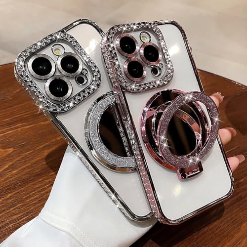Coque iPhone 11 12 Pro Max antichoc avec miroir de poche intégré