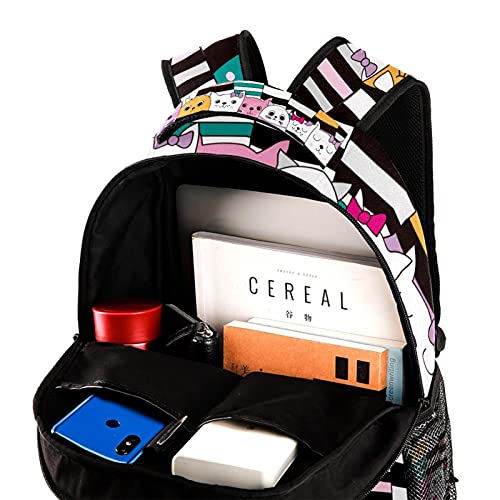 Sac à dos enfant chat hipster : la solution pour l'école et les sorties - 4