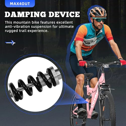 26 inch Mountain Bike Dual Full Suspension, Outdoor Hybrid