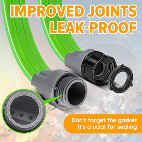 image for LAVEVE Sprinkler Hose for Yard, Garden Soaker Hose Leakproof, Heavy Du