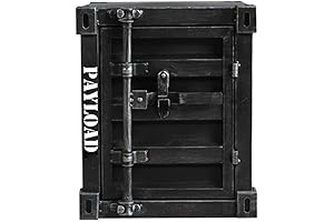 Industrial Mini Storage Locker Nightstand