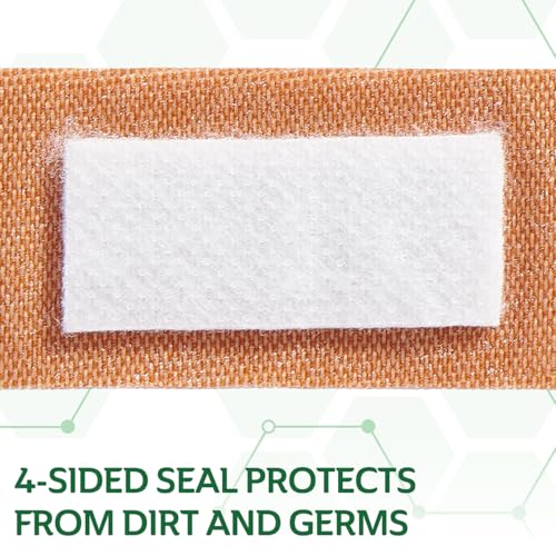 CURAD Assorted Bandages Variety Pack, 300 Count, 6 Styles Including Antibacterial, Waterproof, Sheer, Plastic, Heavy Duty & Flex-Fabric, Protects Scrapes, Cuts & Burns, Latex-Free - Image 4