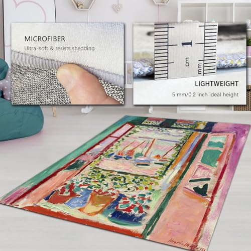 Tapis sans perte de poils Matisse 60x90 cm : la solution déco propre