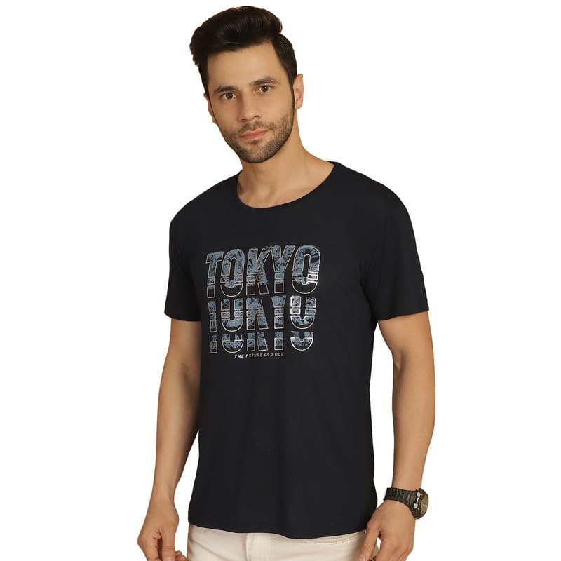 Image of Mack Jonney Regular Fit Mens Tshirts(Pack of 1-MACK632078)