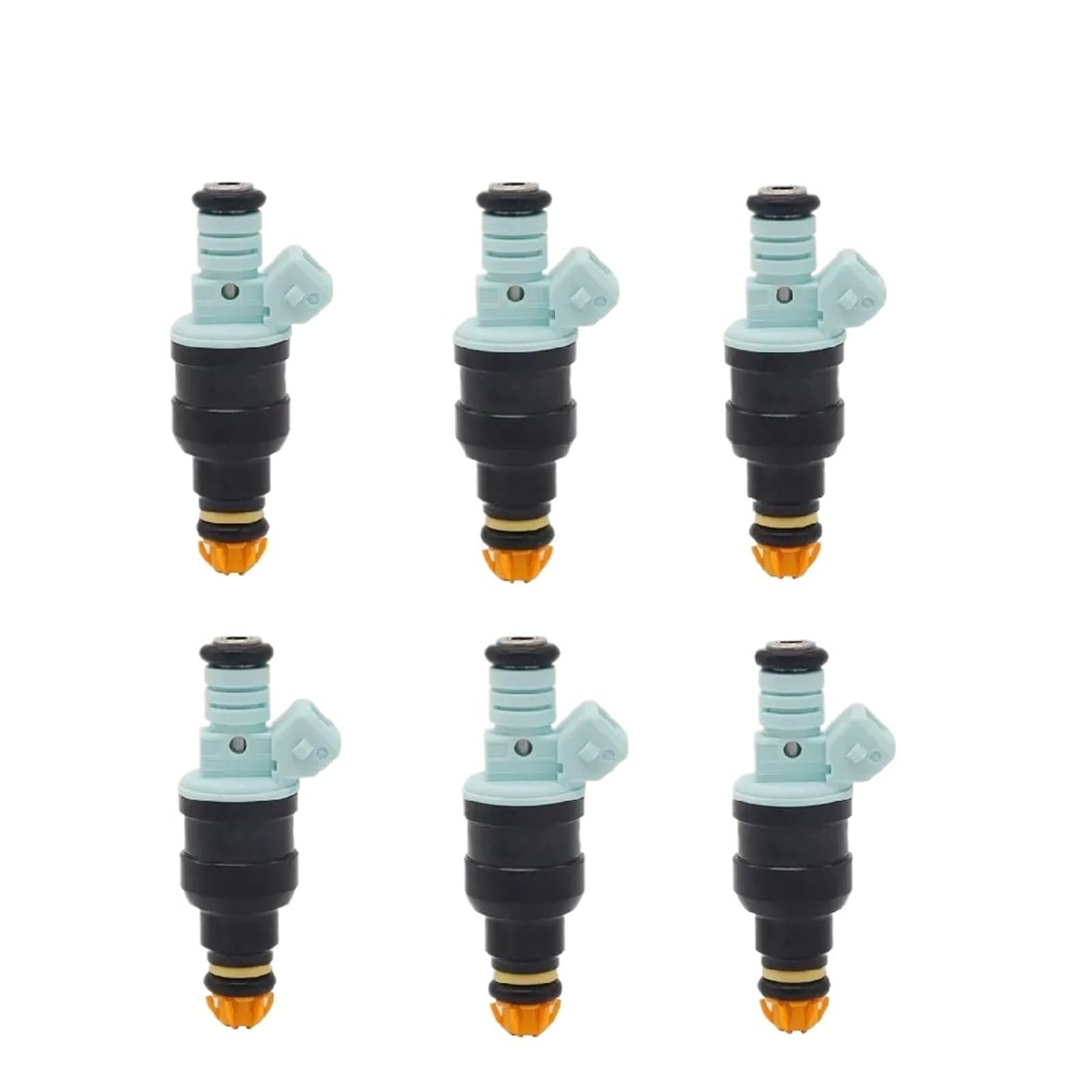 Hutianbrt One Color 6Pcs Fuel Injectors Nozzle 0280150415 Compatible For Bmw 325I 325Is 525I 323I 323Is 525I 525It M3