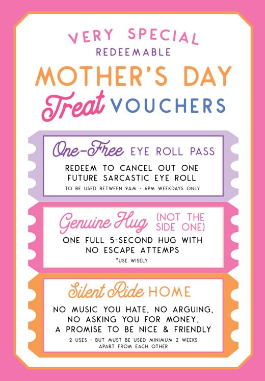 Piccadilly Greetings Mother's Day Card Very Special Redeemable Funny Humour 9x6in Model A51515