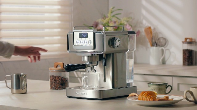 Amazon.com: SUMSATY Espresso Machine 20 Bar, Stainless Steel