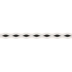 Metro De Friso De Pared A.S. Création cenefa autoadhesivo Stick Ups gris negro blanco 5.00 m x 0.05 m 282217