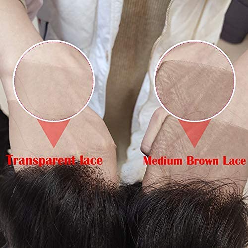 Miniatura 8 de Peluca de cabello humano con encaje frontal transparente HD de 13 x 4, color degradado T427, cabello humano prearrancado con abuelitos, nudos