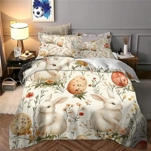 Housse de couette 260x220cm avec fermeture éclair facile à laver - 6