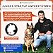 PFOTENWUNDER® Hundekäfig für zuhause, Gitterbox Hund in 3 Größen, 2 Türen + 1 Cover, 1 Trainingsbuch, Tiertransportbox Hundetransportkäfig klappbar, Hunde-Transport-Box Auto Drahtkäfig (107*71*77,5cm)