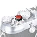 Produktbild PROfezzion Deluxe & Robustes Metall Weichen Sharp Auslöseknopf für Sony RX1, RX1 R, RX1 RII, RX10, RX10 II, RX10 III, RX10IV etc. Kameras - Schwarz mit Braun PU Leder Oberfläche