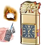 New & Unique Gift: Striking, cool design, sturdy and durable. The lighter is a wonderful gift for dad, mom, husband, wife, lover, boyfriend, family and friends on Birthday, Valentine's Day, Christmas. Everyone will be happy to accept it. The perfect gift you desperately need.