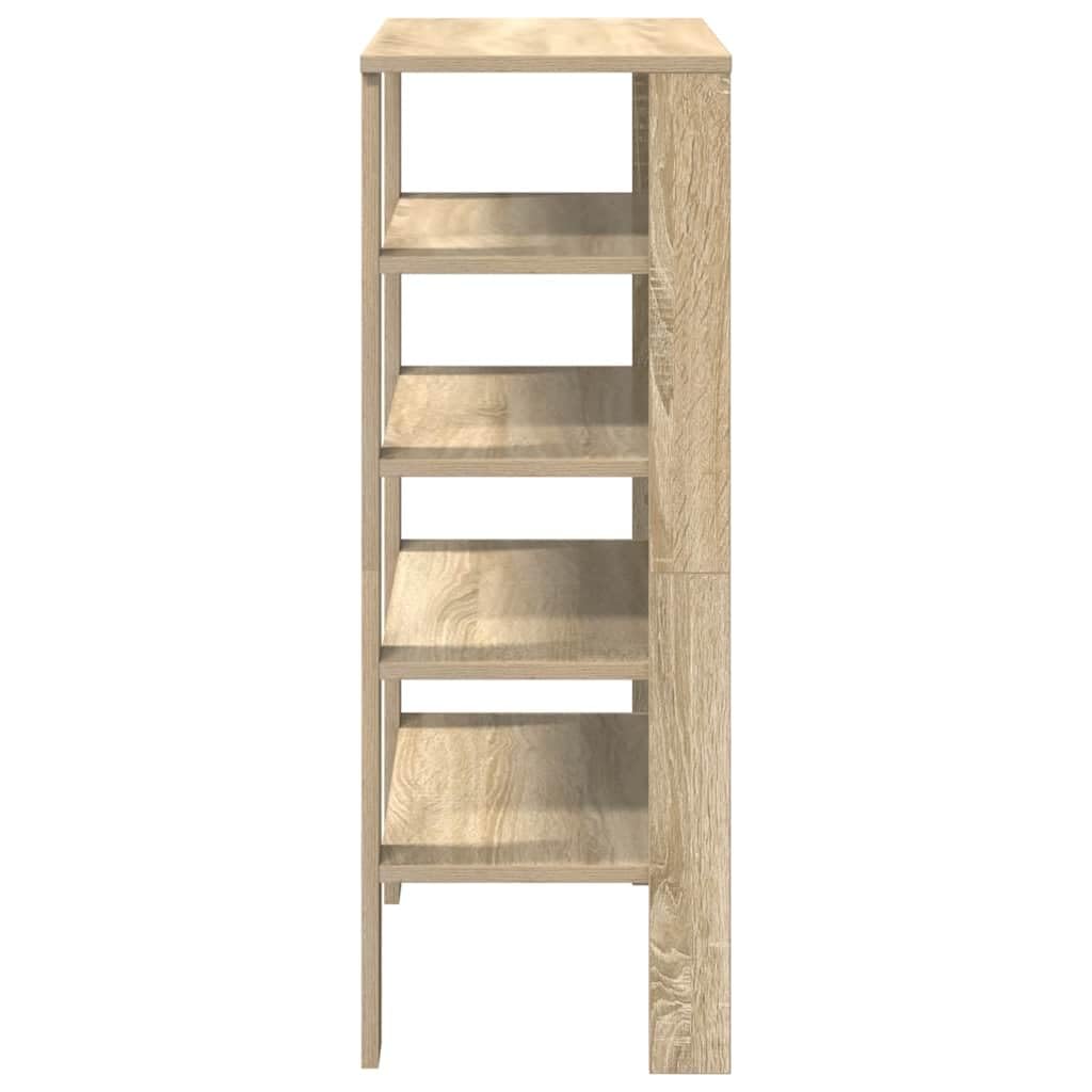 Stojak na buty dąb sonoma 61 x 32 x 87,5 cm drewno inżynieryjne