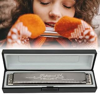 Orgue à bouche Tremolo Harmonica 24 trous avec étui pour étudiants adultes cadeau débutant(Noir A) - Les Beatles, Paul McCartney, John Lennon, RIngo Starr, George Harrison Orgue à bouche Tremolo Harmonica 24 trous avec étui pour étudiants adultes cadeau débutant(Noir A) – Image 7