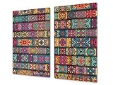 Tabla de cocina de cristal templado altamente funcional y hermosa es un accesorio que no debe faltar en ningún hogar moderno; sus coloridos y artísticos motivos le dan un estilo elegante y contemporáneo a su cocina o comedor