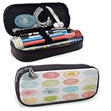 Vielseitig: Dies kann als Stift- / Bleistifttasche sowie als Make-up-Tasche und Geldbörse verwendet werden. Perfekt für Kugelschreiber, Bleistifte, Kosmetika und andere kleine Accessoires.