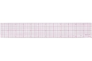 Westcott Ruler Conducive for Transparent Drawing