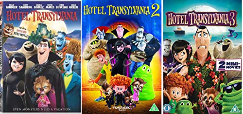 Hotel Transylvania 1-3 Complete Collection - Hotel Transylvania 1, Hotel Transylvania 2 ,Hotel Transylvania 3 DVD