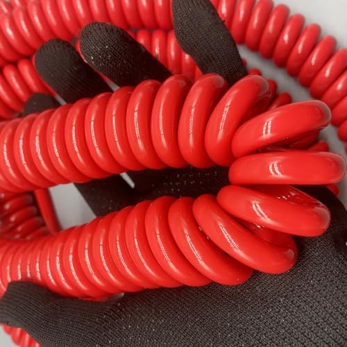 Cable eléctrico de resorte extensible de 2 metros para conexiones móviles de alta flexibilidad 5